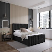 Rapyal Sleep Malta Plush Ottoman Storage Bed Frame