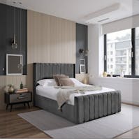 Rapyal Sleep Malta Plush Ottoman Storage Bed Frame