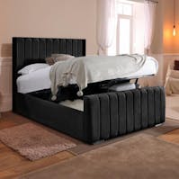 Rapyal Sleep Fiji Plush Ottoman Storage Bed Frame