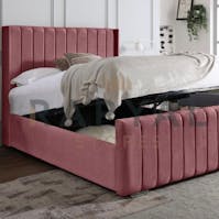 Rapyal Stores Malta Ottoman Storage Plush Upholstered Bed Frame