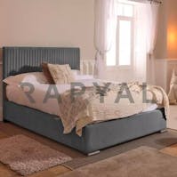 Rapyal Stores Budapest Ottoman Storage Plush Upholstered Bed Frame