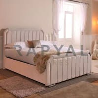 Rapyal Stores Lisbon Ottoman Storage Plush Upholstered Bed Frame