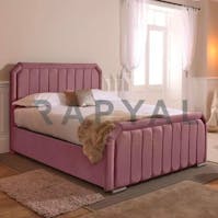 Rapyal Stores Lisbon Ottoman Storage Plush Upholstered Bed Frame