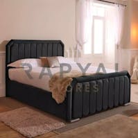 Rapyal Stores Lisbon Ottoman Storage Plush Upholstered Bed Frame