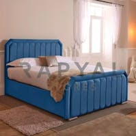 Rapyal Stores Lisbon Ottoman Storage Plush Upholstered Bed Frame