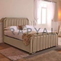 Rapyal Stores Lisbon Ottoman Storage Plush Upholstered Bed Frame