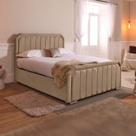 Rapyal Lisbon Ottoman Storage Plush Upholstered Bed Frame