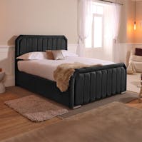 Rapyal Lisbon Ottoman Storage Plush Upholstered Bed Frame