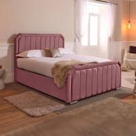 Rapyal Lisbon Ottoman Storage Plush Upholstered Bed Frame