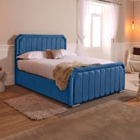 Rapyal Lisbon Ottoman Storage Plush Upholstered Bed Frame