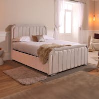 Rapyal Lisbon Ottoman Storage Plush Upholstered Bed Frame