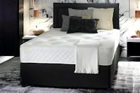 Ghost Beds Reliance Ortho Divan bed doubel 4ft 6 with mattress and headboard and 2 drawers - Double (4'6)