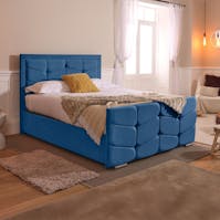 Rapyal Sleep Celia Plush Ottoman Storage Bed Frame