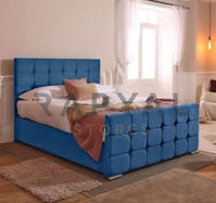 Rapyal Stores Barcelona Ottoman Storage Plush Upholstered Bed Frame
