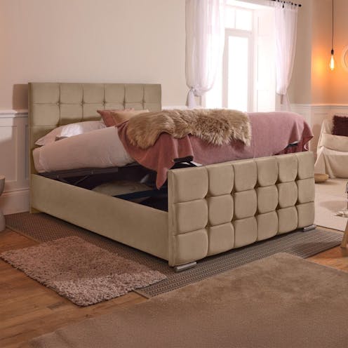 Rapyal Sleep Barcelona Ottoman Storage Bed Frame