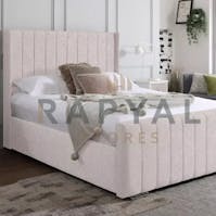 Rapyal Stores Malta Ottoman Storage Teddy Upholstered Bed Frame