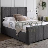 Rapyal Stores Malta Ottoman Storage Teddy Upholstered Bed Frame