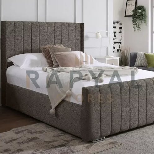 Rapyal Stores Malta Ottoman Storage Teddy Upholstered Bed Frame