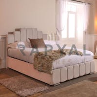 Rapyal Stores Manhattan Ottoman Storage Plush Upholstered Bed Frame