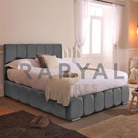 Rapyal Stores Miami Ottoman Storage Plush Upholstered Bed Frame