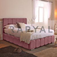 Rapyal Stores Miami Ottoman Storage Plush Upholstered Bed Frame