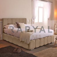 Rapyal Stores Miami Ottoman Storage Plush Upholstered Bed Frame