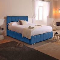 Rapyal Sleep Miami Ottoman Storage Plush Bed Frame