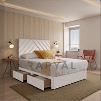 Rapyal Elara Upholstered Divan Bed Set