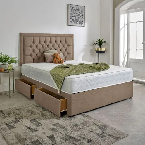 Rapyal Sleep Rio Upholstered Divan Bed Set