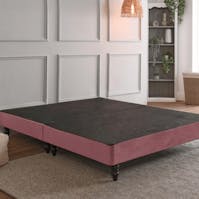 Rapyal Plush Velvet Floating Divan Base