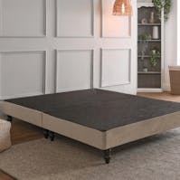 Rapyal Plush Velvet Floating Divan Base