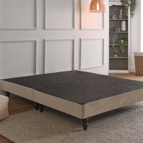 Rapyal Plush Velvet Floating Divan Base