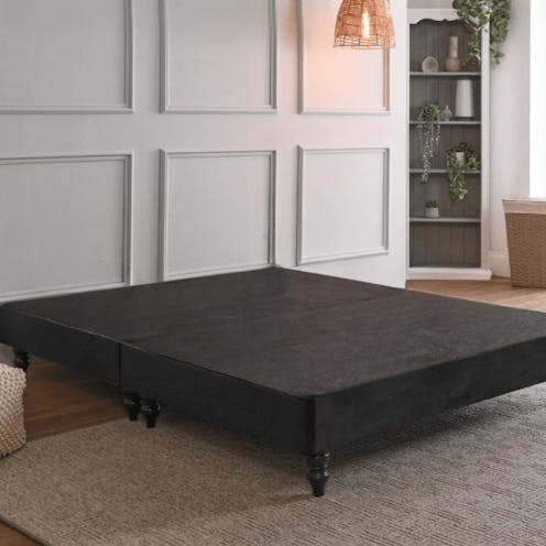 Rapyal Plush Velvet Floating Divan Base