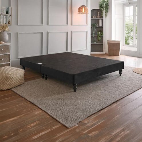 Rapyal Sleep Plush Velvet Floating Divan Base