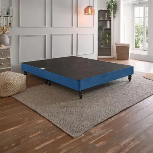 Rapyal Sleep Plush Velvet Floating Divan Base