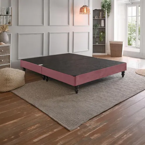 Rapyal Sleep Plush Velvet Floating Divan Base