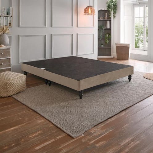 Rapyal Sleep Plush Velvet Floating Divan Base