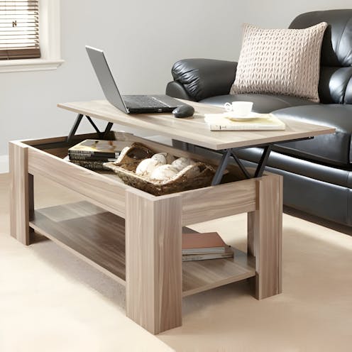 RS Lift Up Coffee Table Walnut