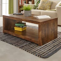 RS Jakarta Coffee Table with Shelf Mango