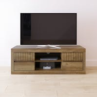 RS Cartmel TV Unit Knotty Oak
