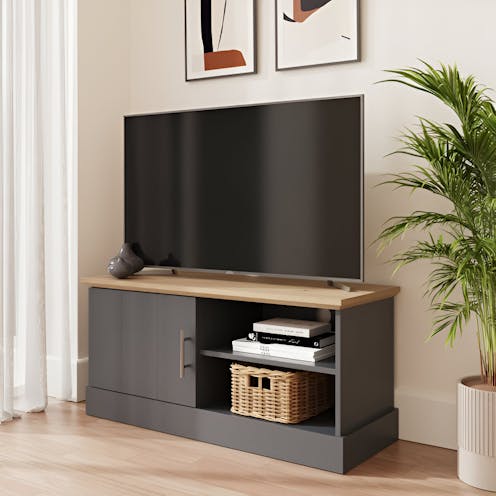 RS Kendal Small TV Unit Slate Blue