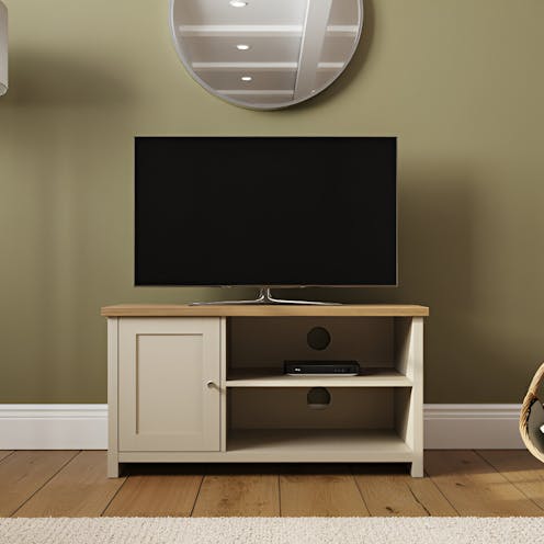 RS Lancaster Small TV Cabinet Cream