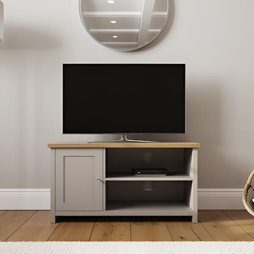 RS Lancaster Small TV Cabinet Grey