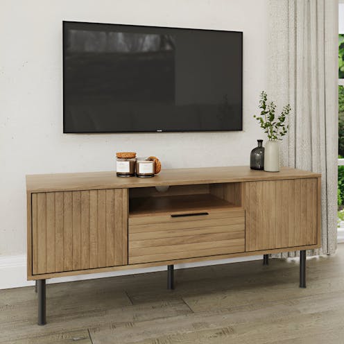 RS Nervata TV Unit Oak