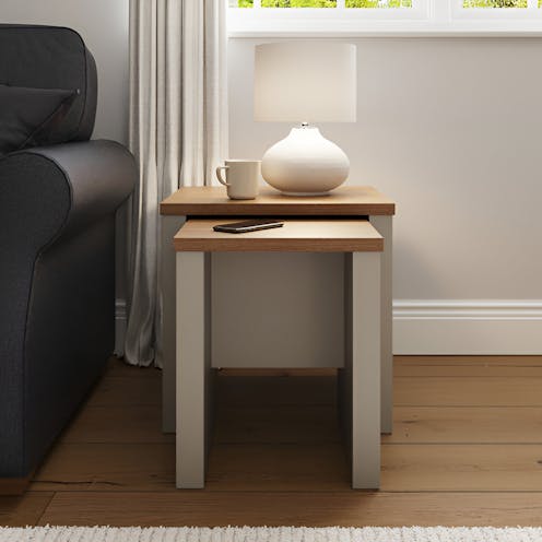 RS Lancaster Nesting Tables Grey