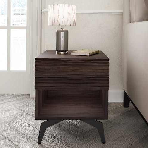 RS Bantham Lamp Table Dark Walnut