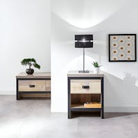 RS Boston Lamp Table Oak