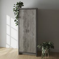 RS Boston 2 Door Wardrobe Grey