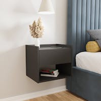 RS Ezra 2 Drawer Bedside Table Oak [duplicate]
