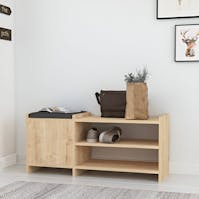 RS Munslow Hallway Storage Unit Oak
